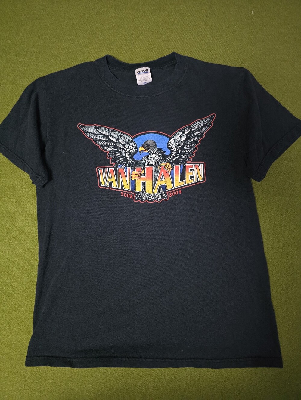 Vintage Van Helen Tour Tshirt